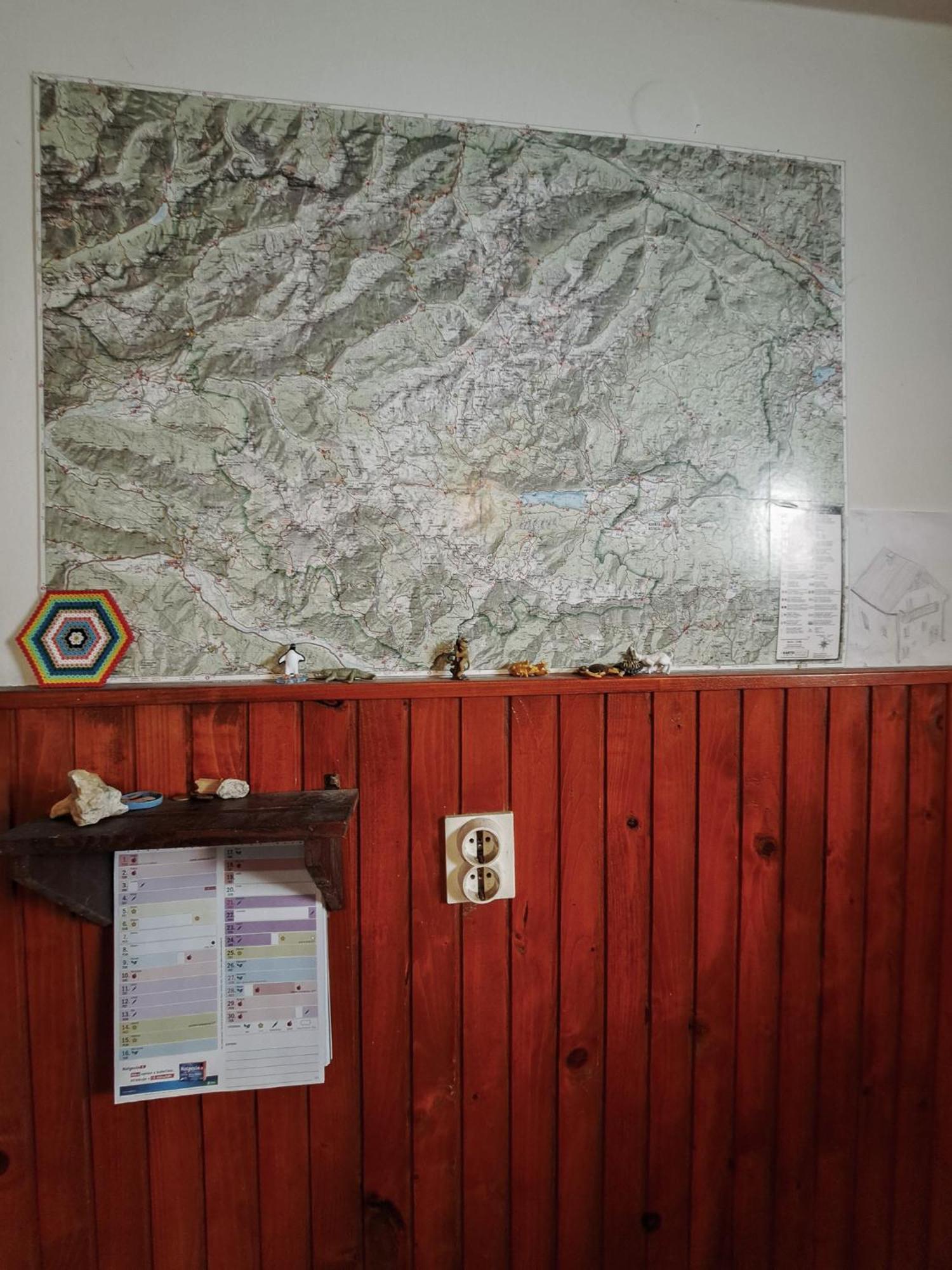 Ferienwohnung Hikers Hut Hisar Podbrdo Exterior foto